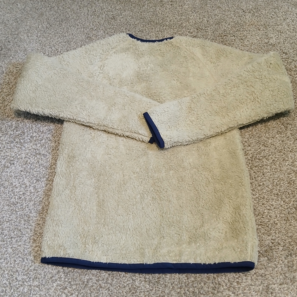Patagonia Los Gatos Crew El Cap Khaki Pullover Fleece Men's Size Small (NWT) - Picture 2 of 7